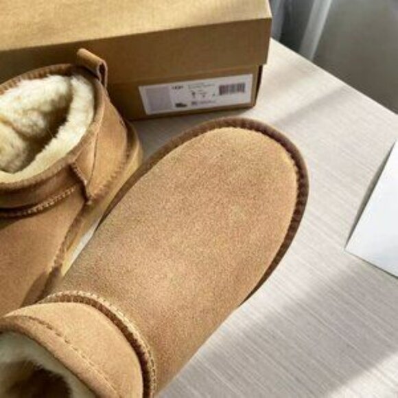 UGG Classic Ultra Mini Boots chestnut - Picture 3 of 9